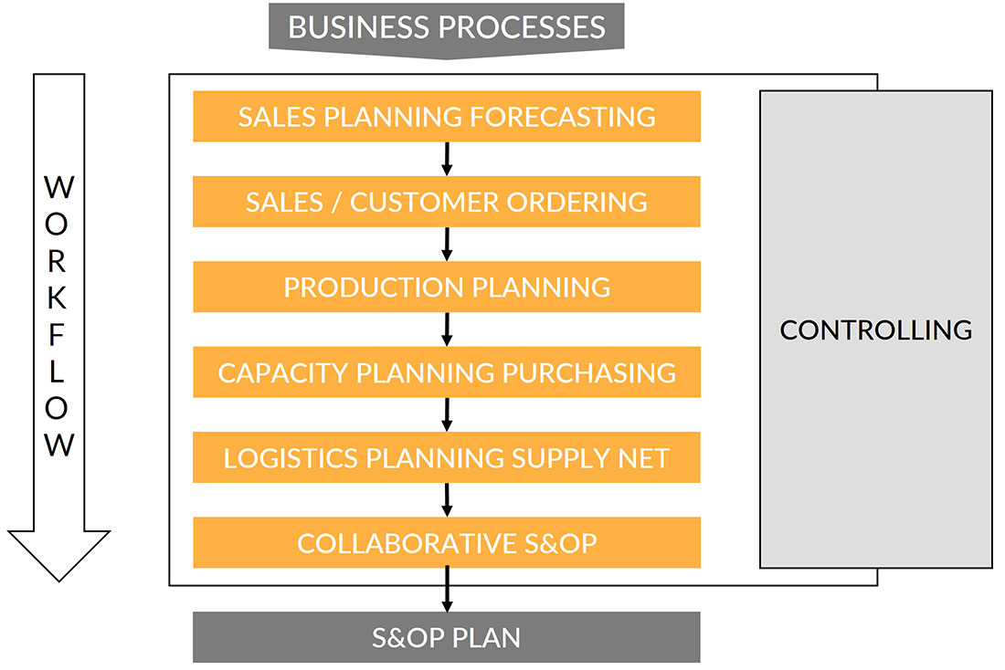 screenshot of S&OP - Sales Planning